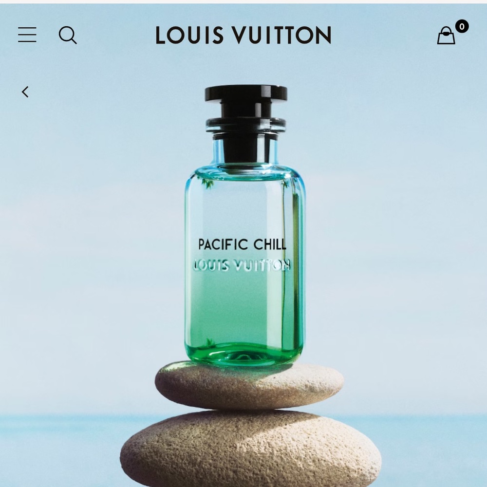 PACIFIC CHILL Louis Vuitton ONE fragrance sample only 2ML